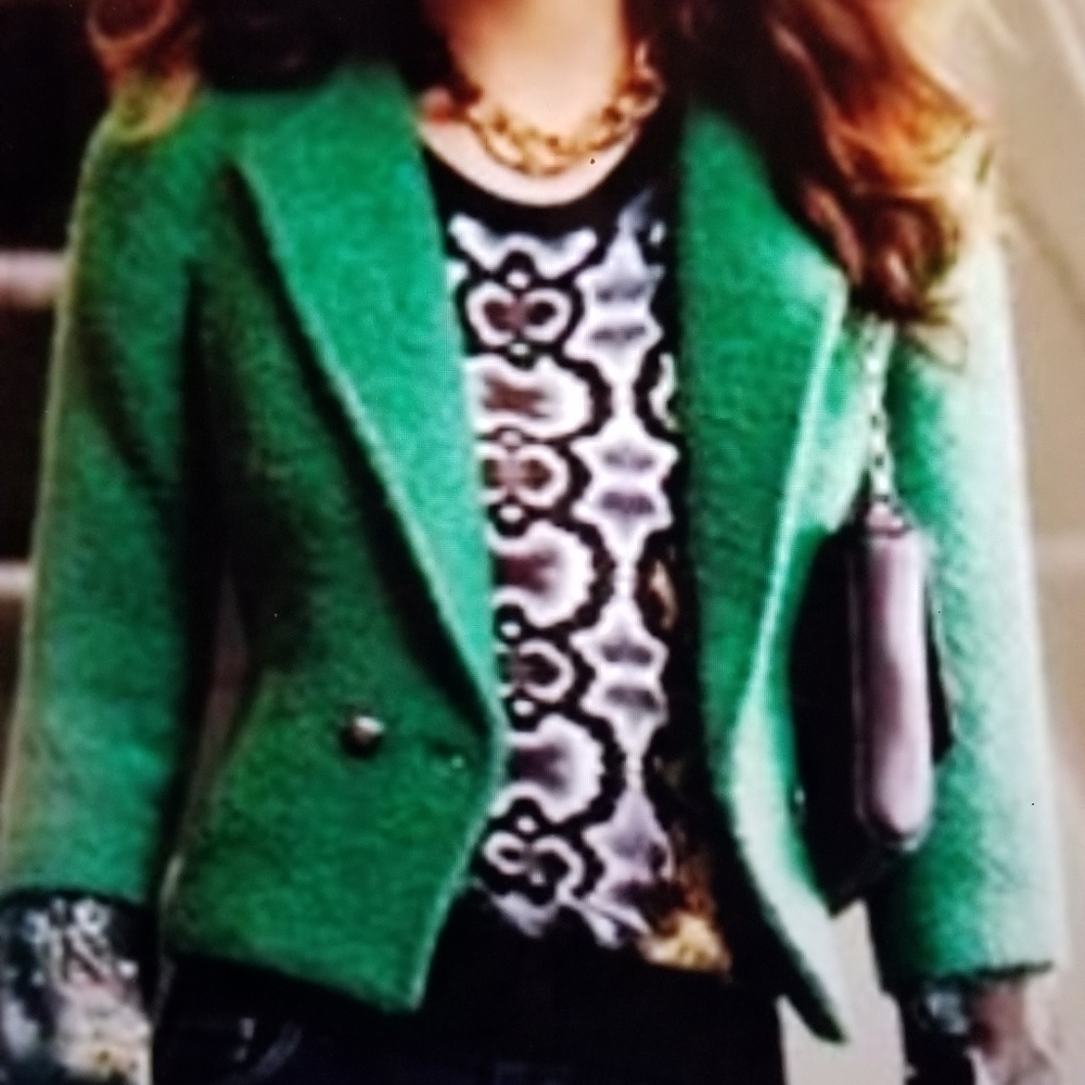 CAbi Green Blazer